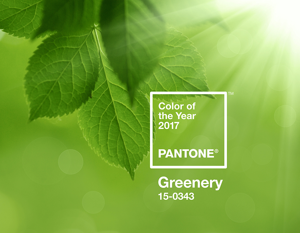 Pantone Color of the Year 2017: Greenery
